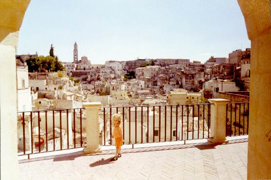 Panoram' di sassi in du cendr' d' MATERA